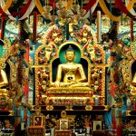 The Golden Temple of Bylakuppe- a little Tibet.