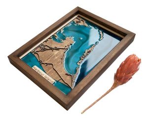 Personalized Handcrafted Wooden Maps | Different Maps
