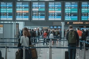 Thousands Of Travelars Grounded in Europe Including Ireland, Germany, Netherlands, UK, France as Ryanair, Lufthansa, British, easyJet, KLM, Air France Face 106 Cancellations and Over 3000 Delay at Dublin, Frankfurt, Amsterdam, London, Paris