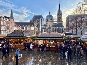 Historic cities and Christmas markets in western Germany